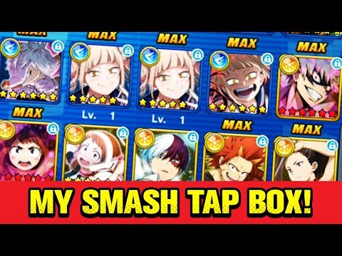 MY SMASH TAP BOX! | My Hero Academia SMASH TAP!