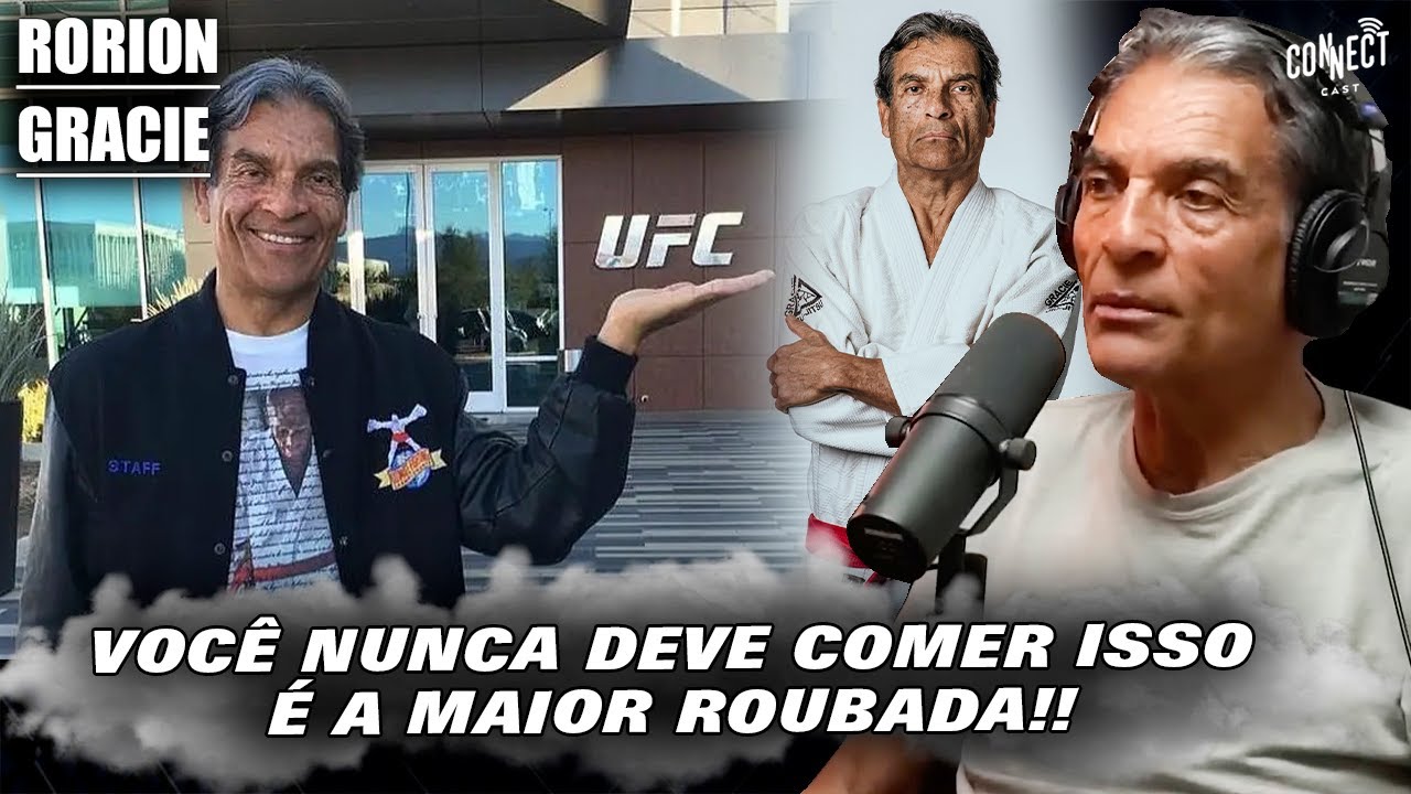 Criador do UFC e faixa vermelha de jiu jitsu Rorion Gracie no podcast Connect Cast