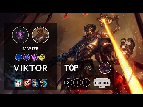 Viktor Top vs Sion - EUW Master Patch 10.8