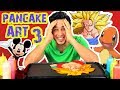 Drawing With Pancake 3 PANCAKE ART CHALLENGE My Best Pancake
