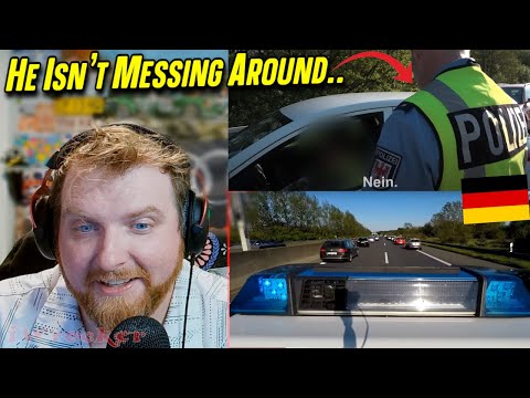 American Reacts to Autobahn Police Response During HUGE Traffic Jam