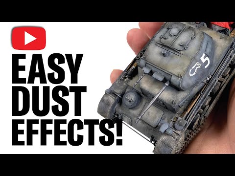 CREATING Dust & Dirt effects with OILS and PIGMENTS / Weathering tutorial - IBG Models Panzer II