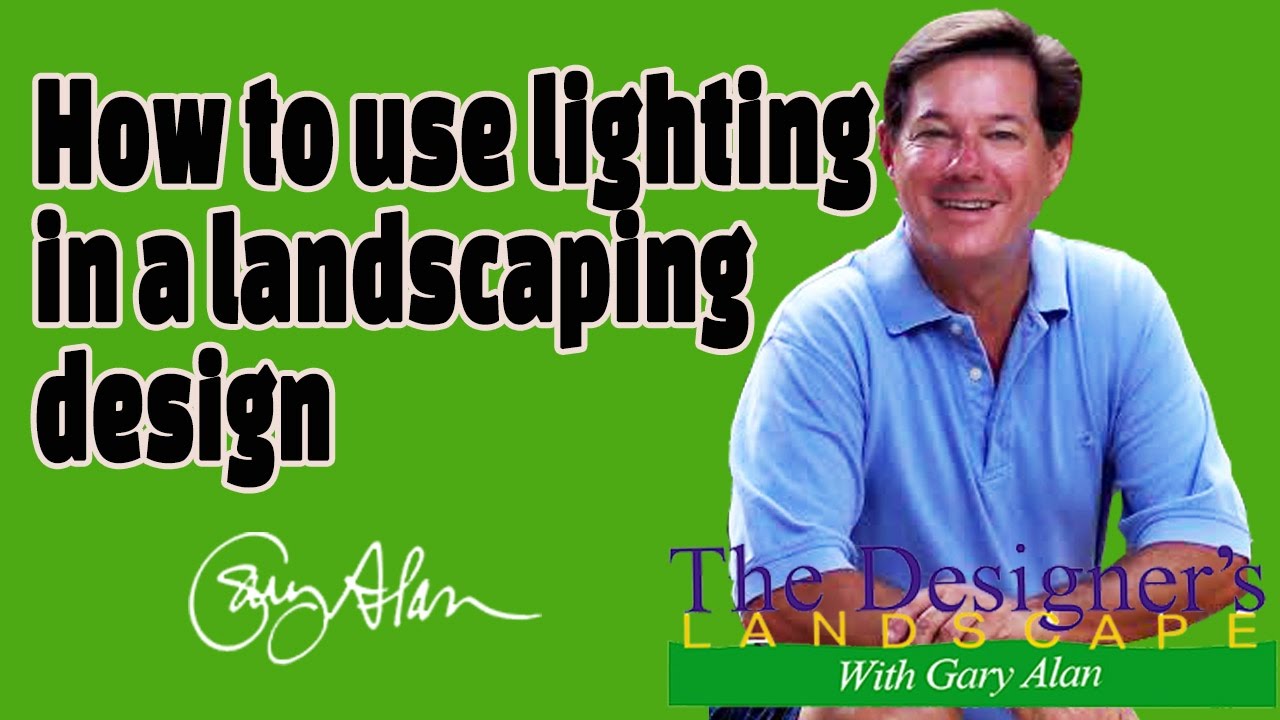 How to use Lights in a Landscape Design Designers Landscape#719
