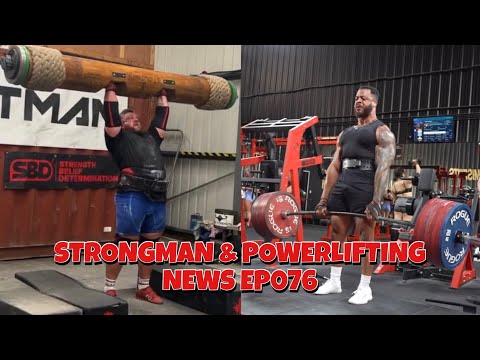 Arnold Schwarzenegger | Luke Stoltman | Jamal Browner | Strongman & Powerlifting News ep076