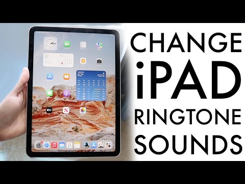 How To Change Ringtone & Alarm Sounds On iPad! (2024)