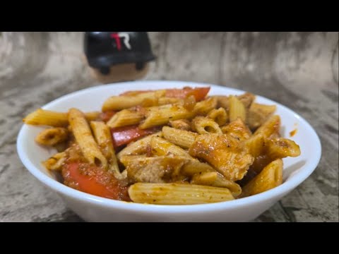 Awesome Puerto Rican Style Chicken Pasta!!