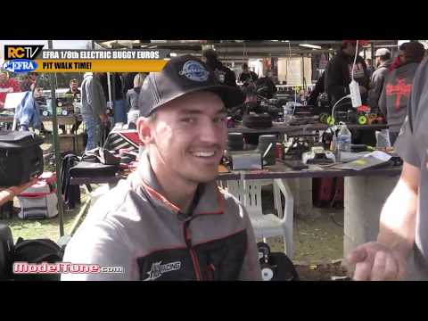 EFRA 1/8th Electric Buggy Euros - Pit Walk