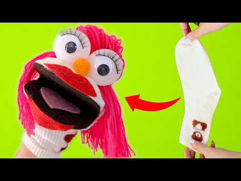 How to Make a Sock Puppet | Easy Craft Idea