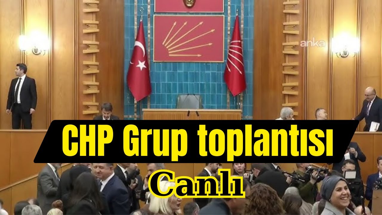 CHP GENEL BAŞKANI ÖZGÜR ÖZEL GRUP TOPLANTISINDA KONUŞUYOR