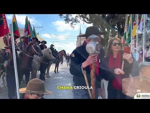 Chegada da Chama Crioula 2026 | Pinheiro Machado/RS