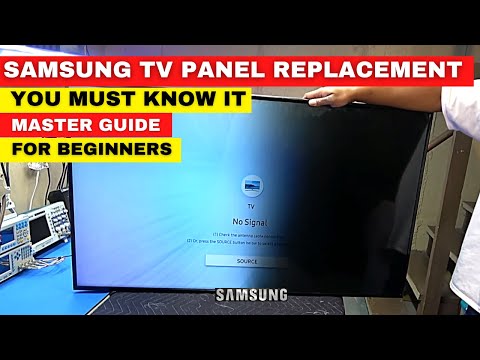 Samsung TV One Side is Too Dark But Another Side is OK || TV Repair Master Guide for Beginners