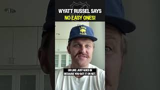 Wyatt Russell might have a future as a goalie coach? ????????????