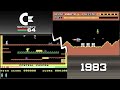 Top 50 Commodore 64 c64 Games Of 1983 In Under 10 Minut