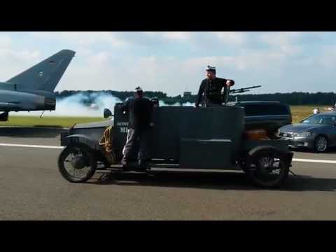 Thumbnail for WWI Minerva Armoured Car - Belgian Air Force days 2014 - Part 2 by Car
