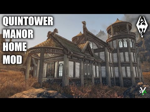 QUINTOWER MANOR: Perfect Collector's Player Home Mod- Xbox Modded Skyrim Mod Showcase
