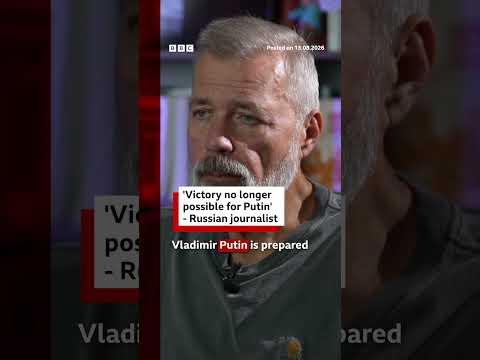 'Victory no longer possible for Putin’, Russian journalist says. #Putin #Russia #Ukraine  #BBCNews