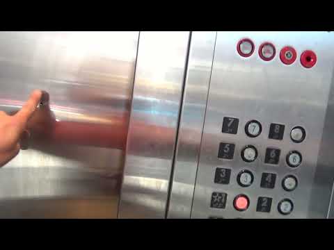 Poorly-Run Montgomery Traction Glass Elevators - World of Wonders Garage - Indianapolis, IN