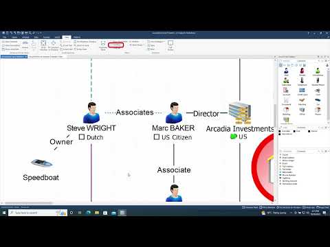 11 - Analyst's Notebook - Getting Started - The View toolbar