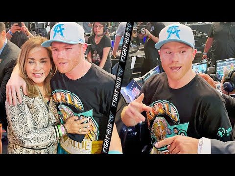 BEHIND THE SCENES – CANELO SHOWS FANS MAD LOVE IN TEXAS AFTER STOPPING BILLY JOE SAUNDERS