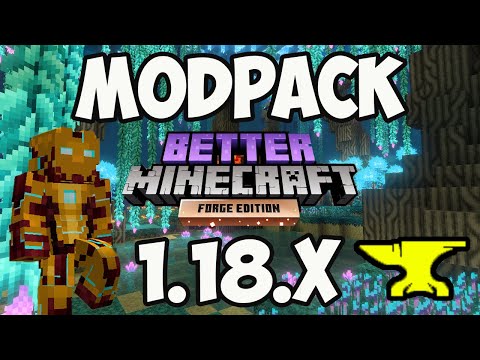 Udisen - BETTER MINECRAFT MODPACK 1.18.2 - how to download & install (Forge)