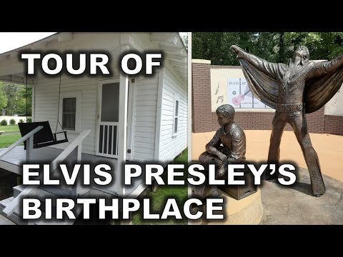 Elvis Presley's Birthplace in Tupelo- A complete guide to where Elvis was born, in this house.