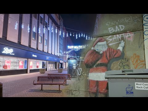Christmas Day Blackpool Before Sunrise