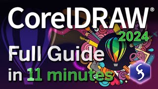 Download the video "CorelDRAW - Tutorial for Beginners in 11 MINUTES!  [ UPDATED ]"