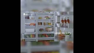 LG Studio LG STUDIO 27 cu. ft. Smart Counter-Depth MAX™ French Door Refrigerator Essence White SRFB27W3 Picture