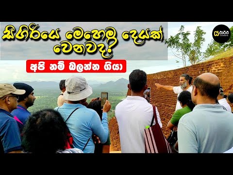 සීගිරියෙ මේ අරුම පුදුම සිදුවීම ගැන ඔයාල දැනුවත්ද . අපිනම් බලන්න ගියා #sigiriya #archaeology #nature