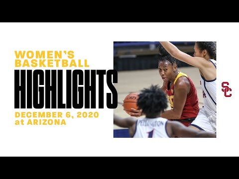 Women's Basketball: Arizona 78, USC 77 - Highlights 12/6/20