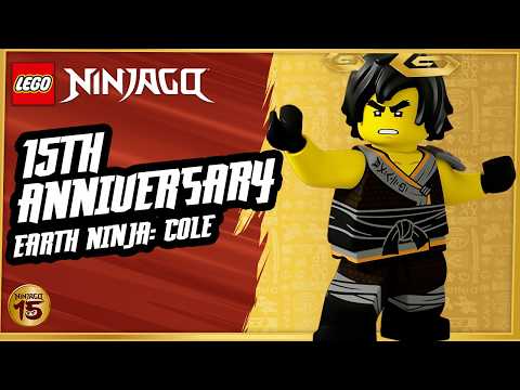 COLE: Legacy of the Earth Ninja! 🌍 | Best Moments | 15th Anniversary Special 🎉 | LEGO Ninjago