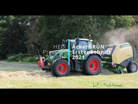 Krone Presse VariPack V165XC Plus -  Heu pressen Kurztest