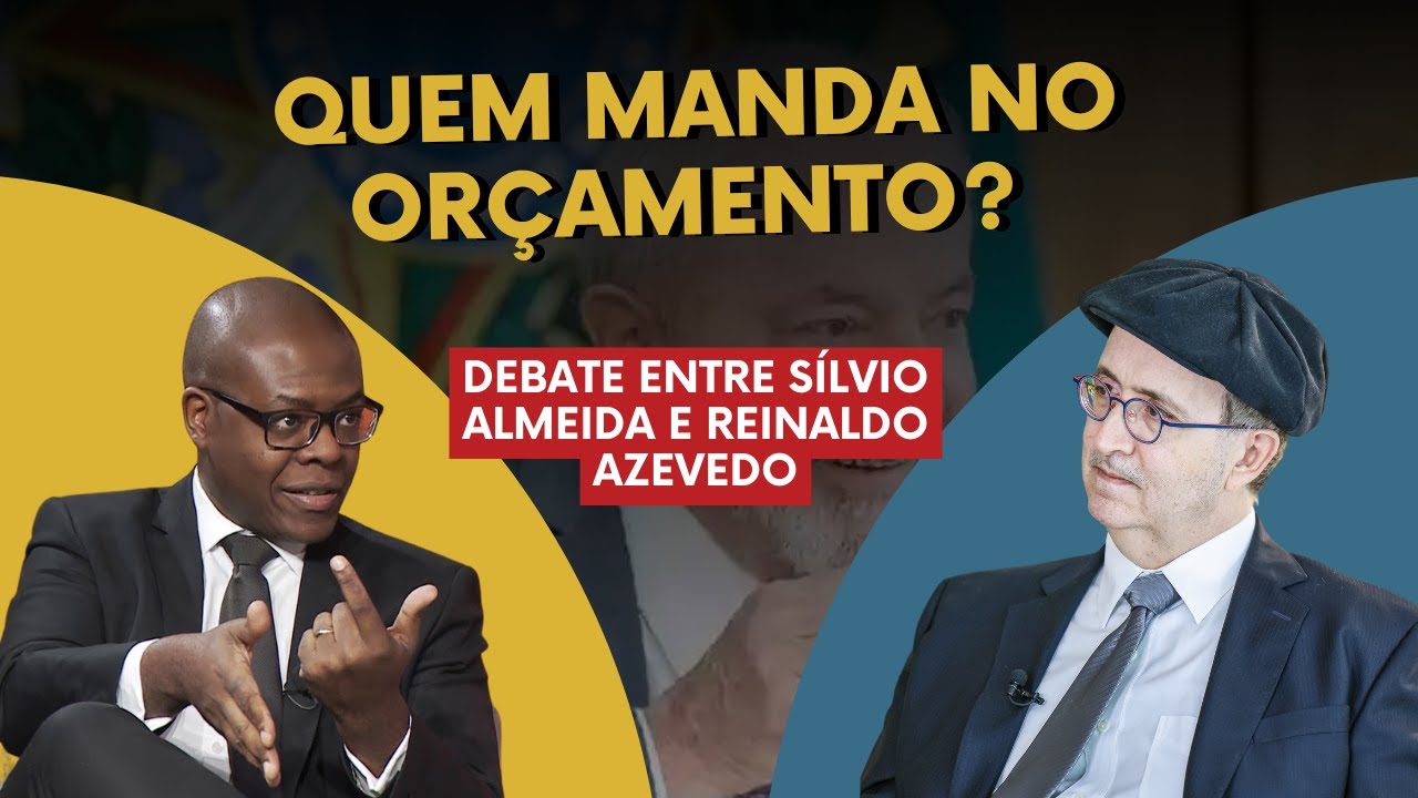 Quem manda no orçamento público? O debate entre Silvio Almeida e Reinaldo Azevedo.