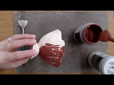 Layering Amaco Potter's Choice glazes