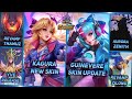 KAGURA NEW SKIN AURORA ZENITH 2026 GUINEVERE SKIN REVAMP THAMUZ MLBB UPCOMING SKIN