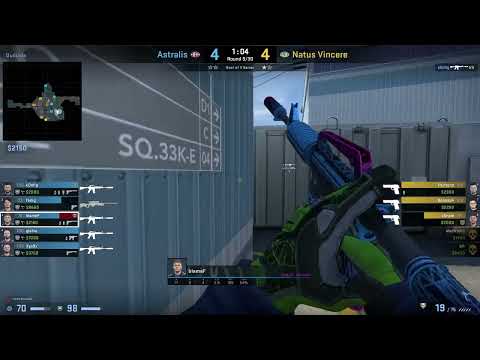 CS:GO POV Demo Astralis blameF (32/18) vs NaVi (de_nuke) @ ESL Pro League Season 15