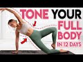TONE YOUR FULL BODY 🔥 Sculpt Pilates Body Exercises | 12 min Workout