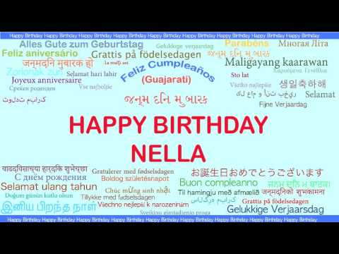 Nella   Languages Idiomas - Happy Birthday