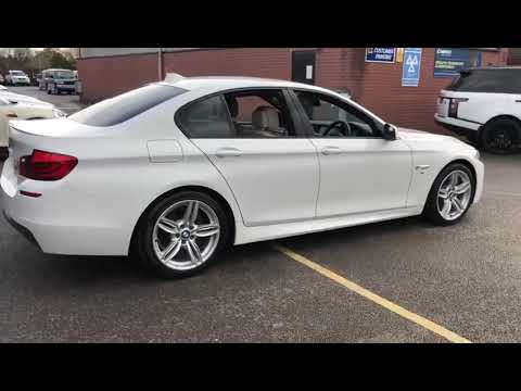 2013 BMW 520d M sport alpine white