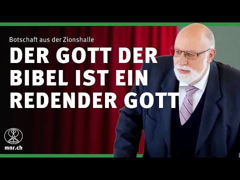 Der Gott der Bibel ist ein redender Gott | Martin Meyer