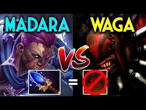 Madara [Anti Mage] VS Wagamama [Bloodseeker] Imba Scepter - DOTA 2