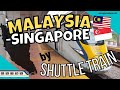Johor Bahru (MALAYSIA) to SINGAPORE by Train in Just 5 Minutes - Shuttle Tebrau