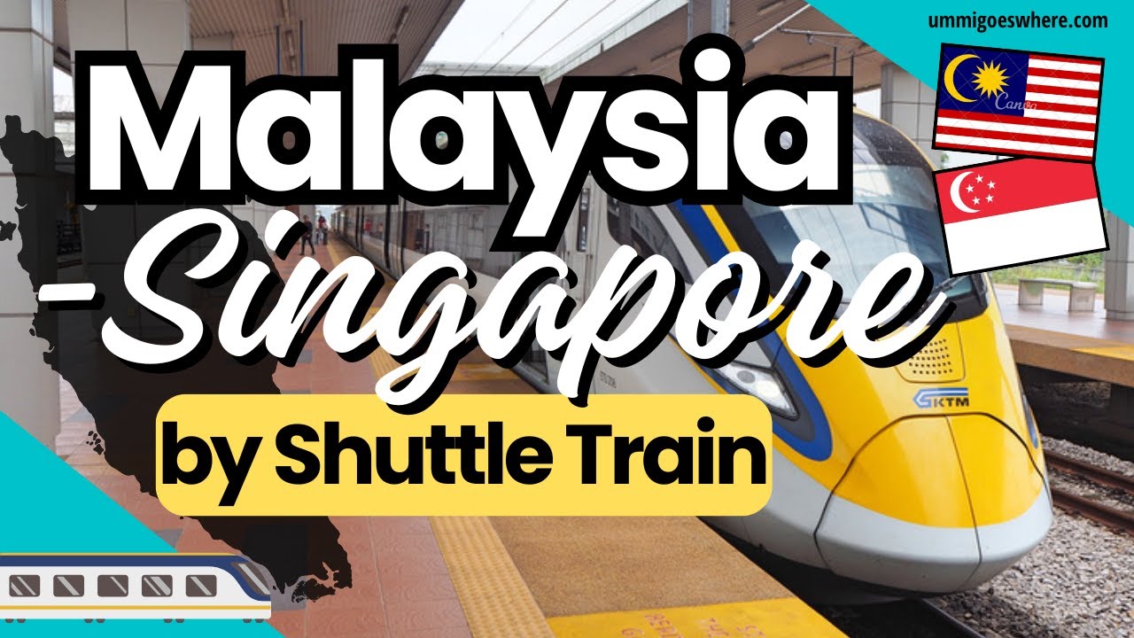 Johor Bahru (MALAYSIA) to SINGAPORE by Train in Just 5 Minutes - Shuttle Tebrau