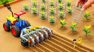 Top diy tractor Rotary Tiller 🚜 Perfect Soil Preparation for Guava Farm | HP Mini