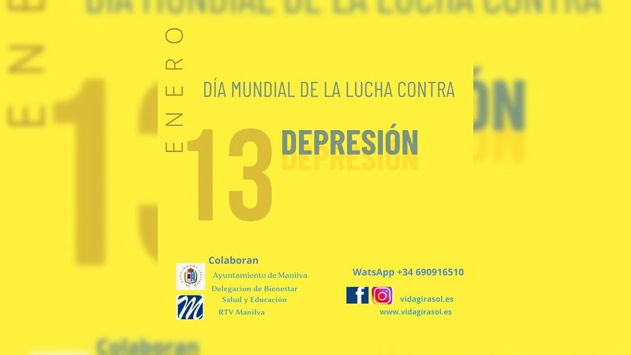 Día Mundial de la Lucha contra la Depresión