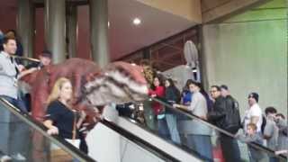 Kojo the Dinosaur at NYC Comic Con 2012 New York T-Rex NYCC Cosplay