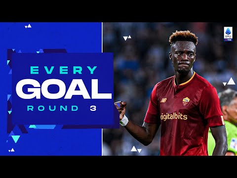 Abraham comes to Roma’s rescue | Every Goal | Round 3 | Serie A 2022/23