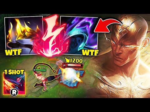 Lee Sin but I'm Full Lethality and kill you instantly (R 1 SHOTS)