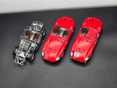 CMC 1/18 Maserati 300 S Start Nr.1, 24h Frankreich, 1958