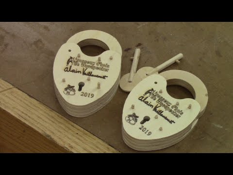 L'gosseux d'bois Ep 233 - Cadenas en bois Noêl 2019